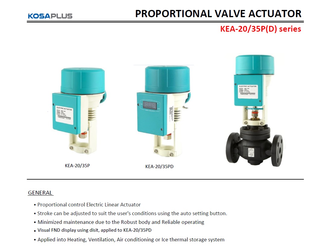 ELECTRIC LINEAR ACTUATOR_PROPORTIONAL